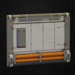 Sci-Fi Wall Panel