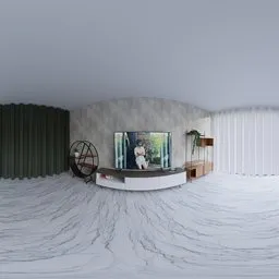 Modern TV Living Room