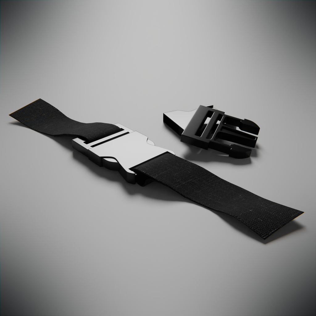 Backpack buckle | FREE Miscellaneous models | BlenderKit