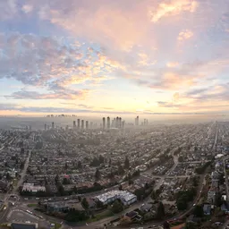 City Dramatic Twilight Sky