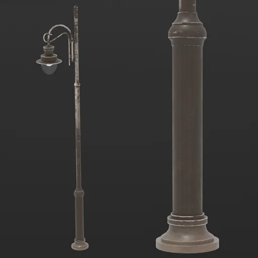 Siofok Brown Beach Lamp Clean