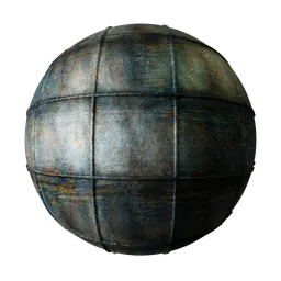 Metal Panels Rivets Burnt