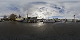 Cloudy Day at Victoria Harbour