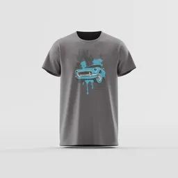 Vintage Car Graphic T-shirt