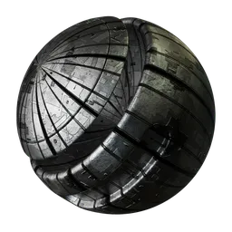 Sci Fi Metallic Material