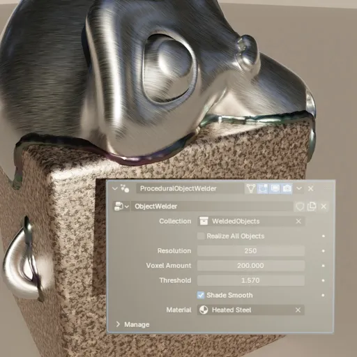 Procedural Object Welder