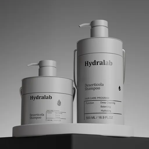 Shampoo or Hand Wash Bottle