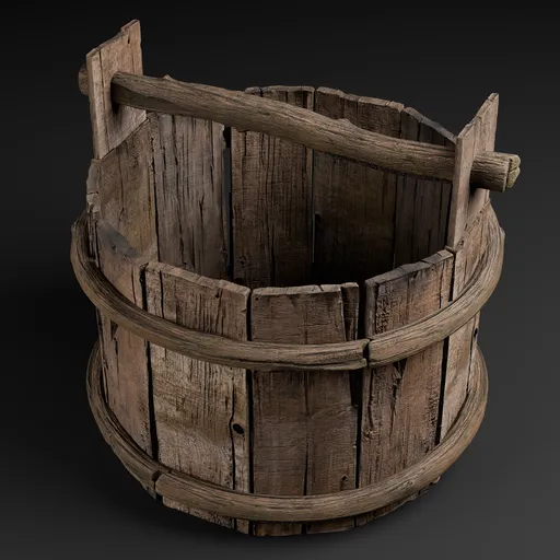 MK-Wooden barrel