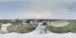 Rural Sunset HDRI - Golden Hour Farmland