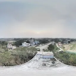 Rural Sunset HDRI - Golden Hour Farmland
