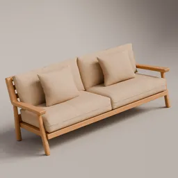 Cotton Mini Sofa
