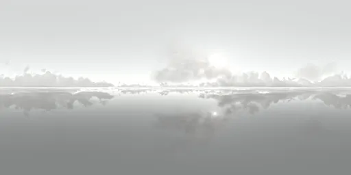 White sky