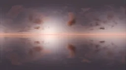 Soft Pink Sunset Reflection