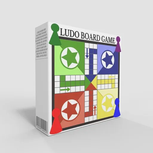 Ludo Board Game Box