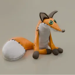 FOX stuffed toy