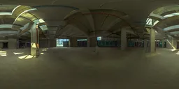 Indoor abandoned space during daytime
