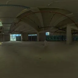 Indoor abandoned space during daytime