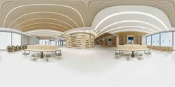 Whtie and Wood Lighting Library