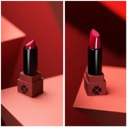 cosmetics lipstick swatch mockup