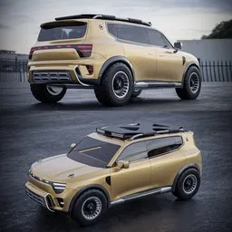 Smart 5 SUV car