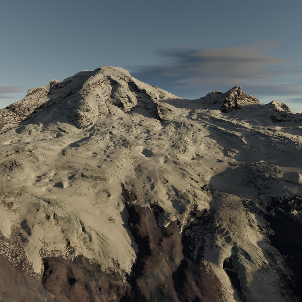 Procedural Low Poly Rock | FREE Terrains models | BlenderKit