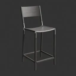 Wire stool
