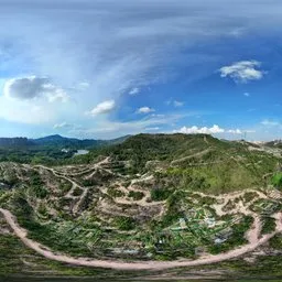 Highsky old building mud