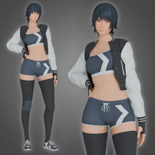 Stylized Game Ready Character Brigitte