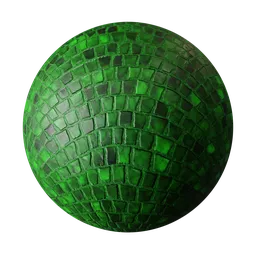 Ancient Emerald Stone Tiles