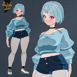Narumi Anime Stylized Character