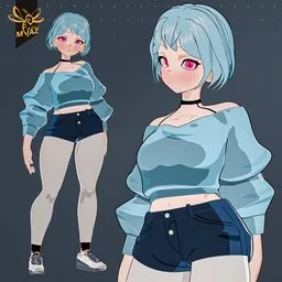 Narumi Anime Stylized Character