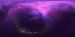 Colorful Nebula in Space