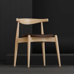 CH20 Elbow Chair by Hans J. Wegner