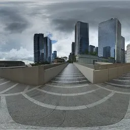 Cloudy passage during the day