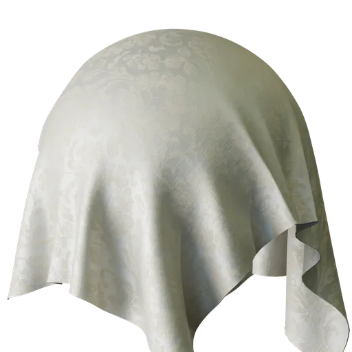 Floral Natural Jacquard