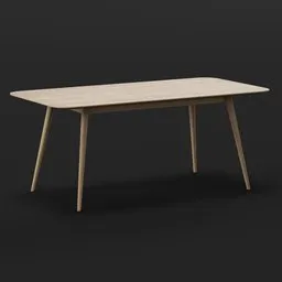 Modern Wooden Dining Table
