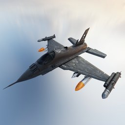 War Jet mini size with weapon