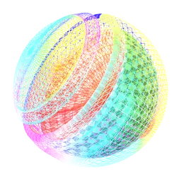 Rainbow Wireframe
