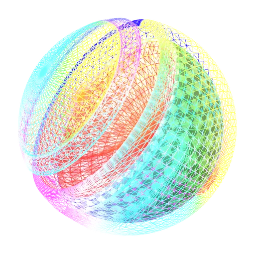 Rainbow Wireframe