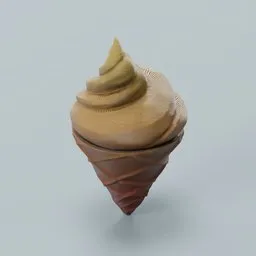 Ice cream figure