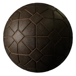 Decorative Paving Dark Brown