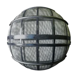 Metallic Security Wall