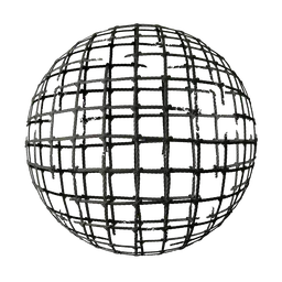 Highly detailed damaged rope net PBR texture for 3D Blender materials, ideal for realistic maritime and adventure game scenes.