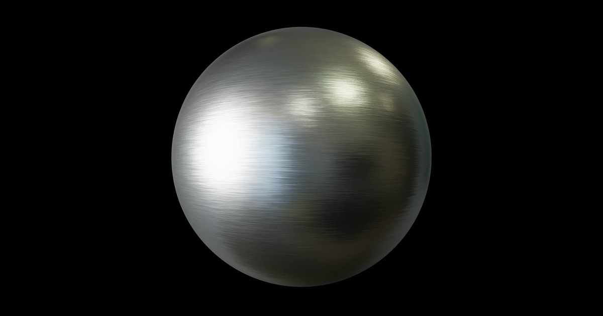 Iron brushed | FREE metal materials | Blendkit