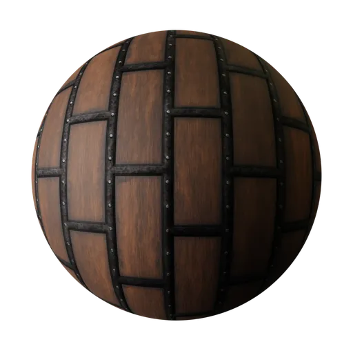 Riveted Wood and Metal Panels