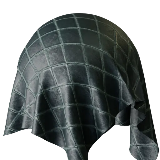 Geometric Green Velvet