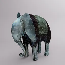 Elephant decor scan