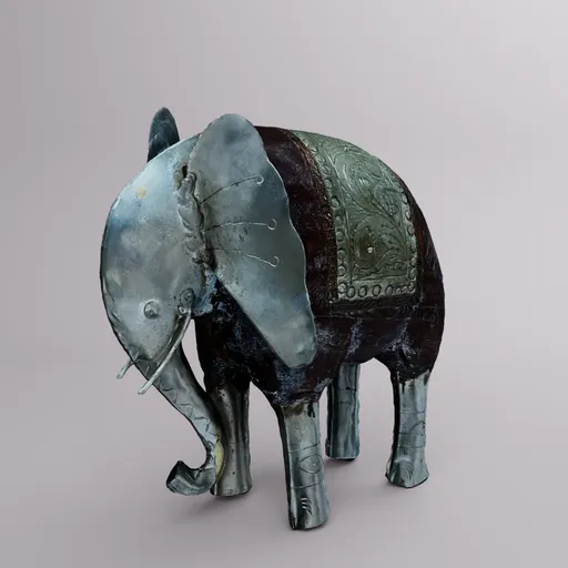 Elephant decor scan