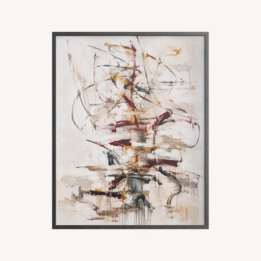 Abstract Painting Gestural-Inspired