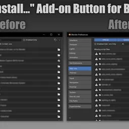 Add-on Install button